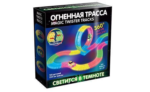 Автотрек "Огненная трасса" с петлей 360 , (более 254 см.)