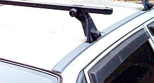 Багажник Атлант для Mitsubishi Colt 1996-... (эконом-класс, стальной)