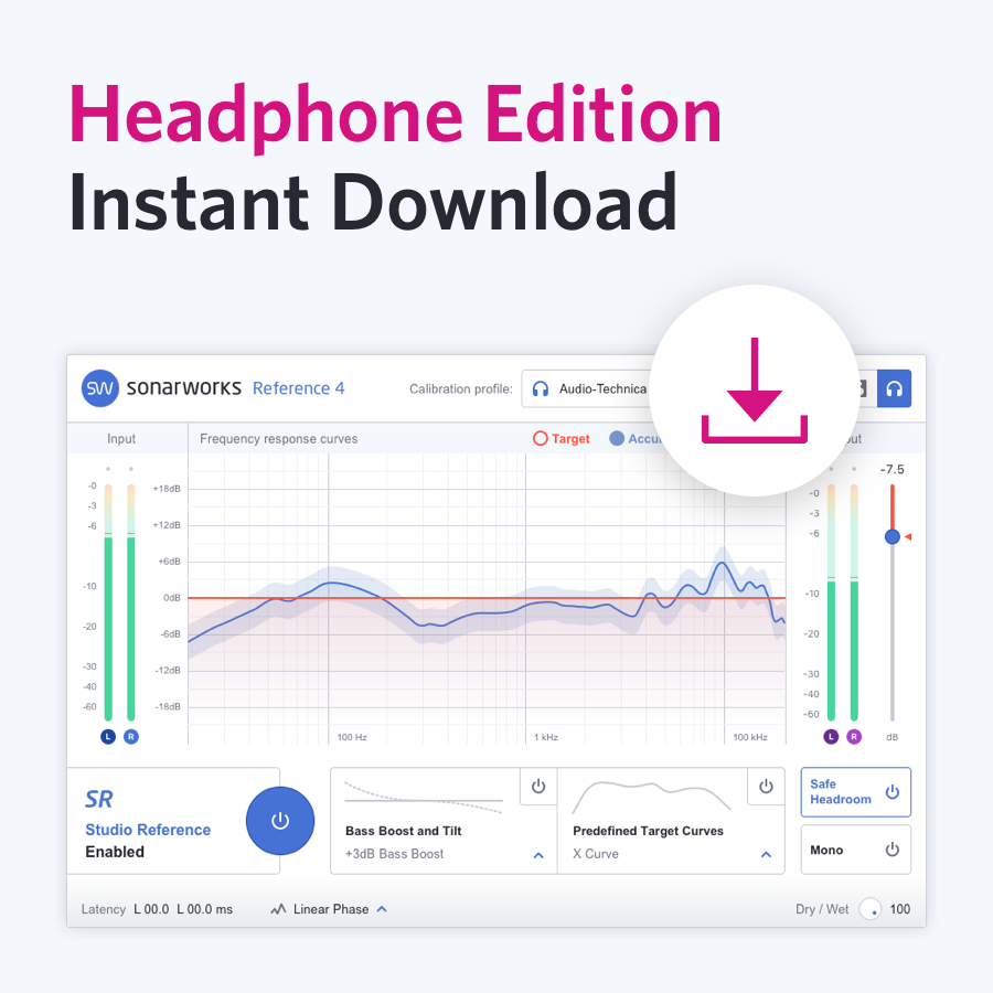Софт Sonarworks Reference 4 Headphone edition (ключ активации)