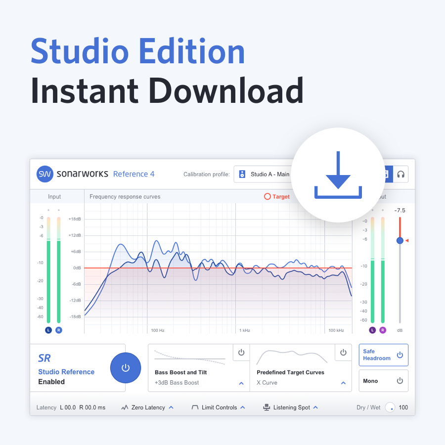 Софт Sonarworks Reference 4 Studio edition (ключ активации)