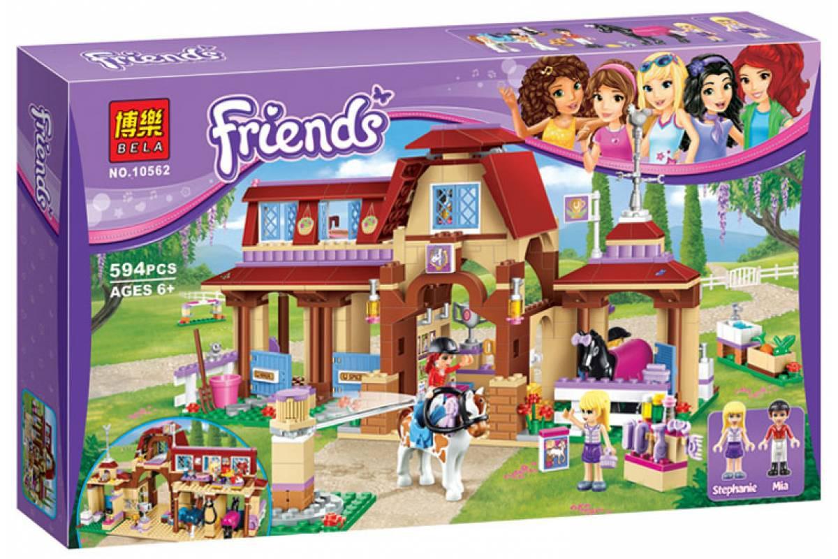 Конструктор Bela 10562 Клуб верховой езды - аналог Lego 41126 Friends Френдс - фото 1 - id-p89551366