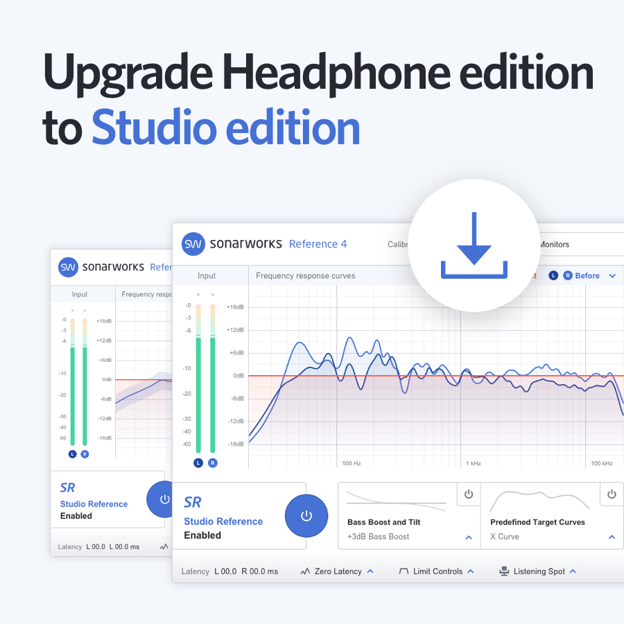 Софт Sonarworks Upgrade Headphone to Studio edition (ключ активации)