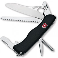 Нож для спецслужб с фиксатором Victorinox FORESTER, 111 мм, черный (0.8363.MW3)