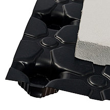 Мат для теплого пола с бобышками черный 1100х800х20 STOUT, фото 3