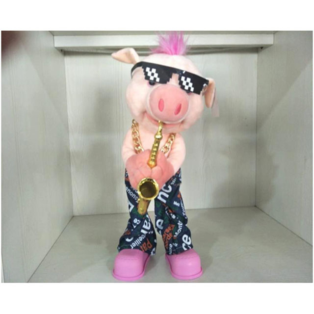 Музыкальная игрушка Свинка с саксафоном 2013-2 - фото 1 - id-p89561353
