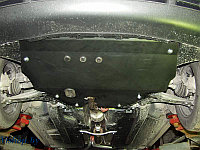 Защита картера двигателя и кпп VW Polo, V-1,2; 1,4; 1,6D
