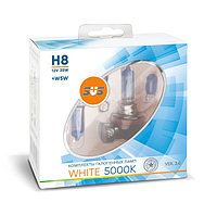 Комплект галогенных ламп SVS серия White 5000K 12V H8 35W+W5W White