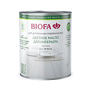 Цветное масло BIOFA 8511 Color-Oil Арктика, холодный белый