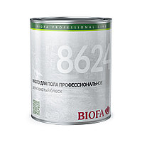 Масло для пола профессиональное BIOFA 8624, полуглянцевое 2.5