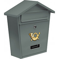 Ящик почтовый 380х320х105мм серый "Vorel" 78581