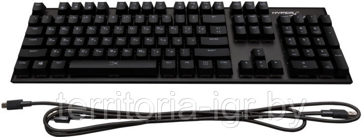 Механическая клавиатура Alloy FPS RGB Kailh Silver Speed HX-KB1SS2-RU HyperX - фото 5 - id-p89603901