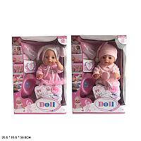 Кукла-пупс Baby Doll 40 см YL1710Q (аксессуары,соска,памперс) 40 см