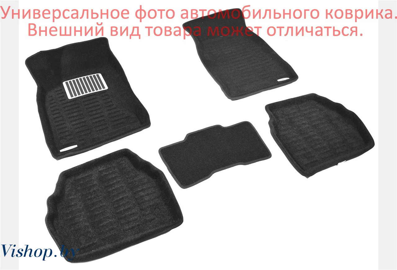 Коврики салона текстильные 3D MAZDA CX 9 II черный - фото 1 - id-p89618029