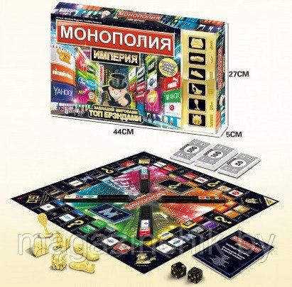 Настольная игра Монополия Империя (мировые бренды), обновленная версия - фото 1 - id-p89621351