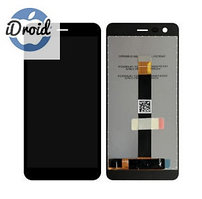 Дисплей (экран) Nokia 2 с тачскрином, черный