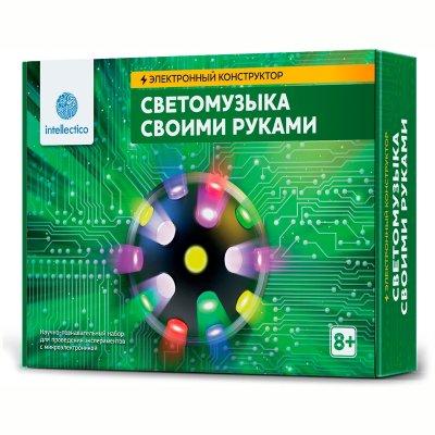 Набор научно-познавательный "Электронный конструктор. Светомузыка своими руками"