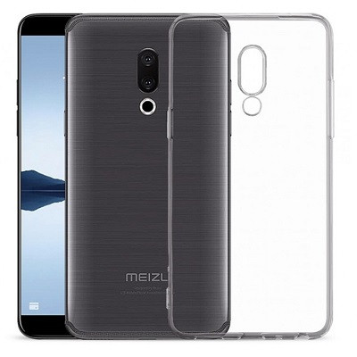 Силиконовый чехол Becolor TPU Case 0.6mm прозрачный для Meizu 15 Plus - фото 1 - id-p89658254