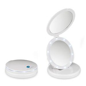 Двойное зеркало для макияжа с подсветкой - фото 2 - id-p89671926