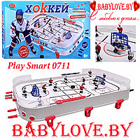 Настольная игра Play Smart 0711 Хоккей Евро-лига чемпионов, игровое поле 82*42 см