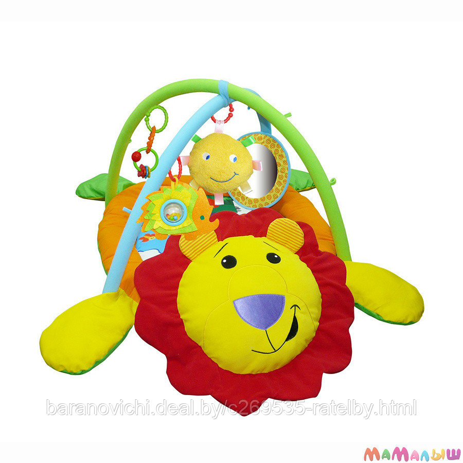 BIBA TOYS РАЗВИВАЮЩИЙ КОВРИК ЛЕВ 70*57*40 СМ