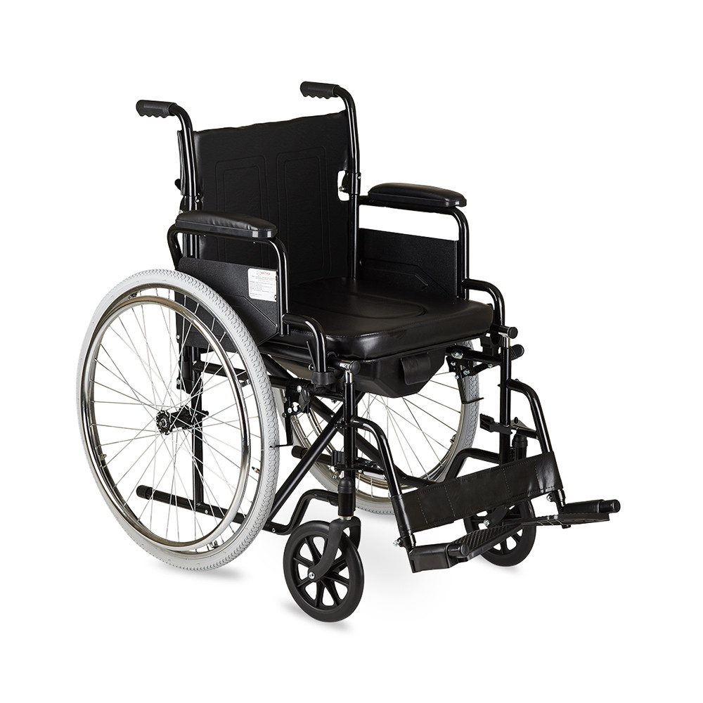 Кресло-коляска для инвалидов Армед Н 011A с санитарным оснащением, фото 1