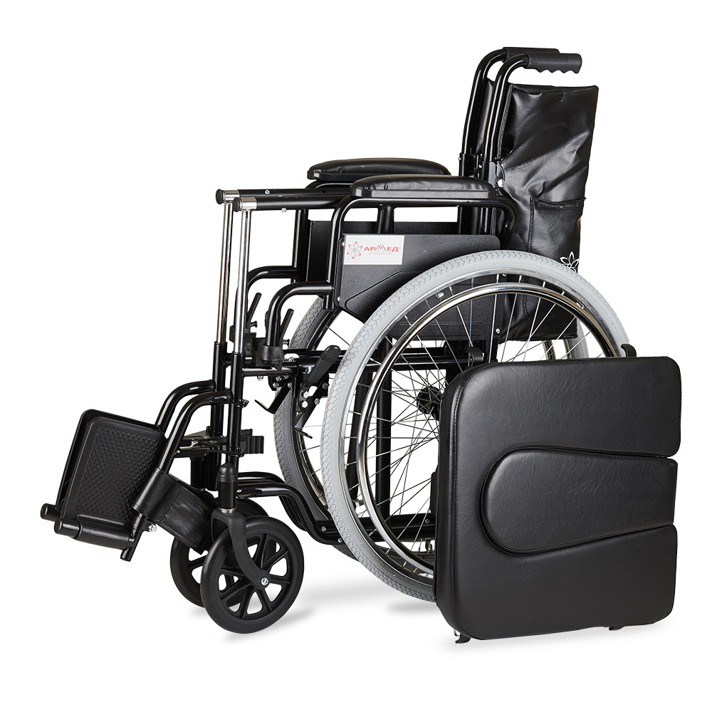 Кресло-коляска для инвалидов Армед Н 011A с санитарным оснащением - фото 5 - id-p89727847