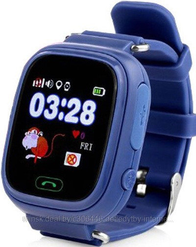 Детские часы Smart Baby Watch Wonlex Q80 (GW100) - фото 2 - id-p67829878