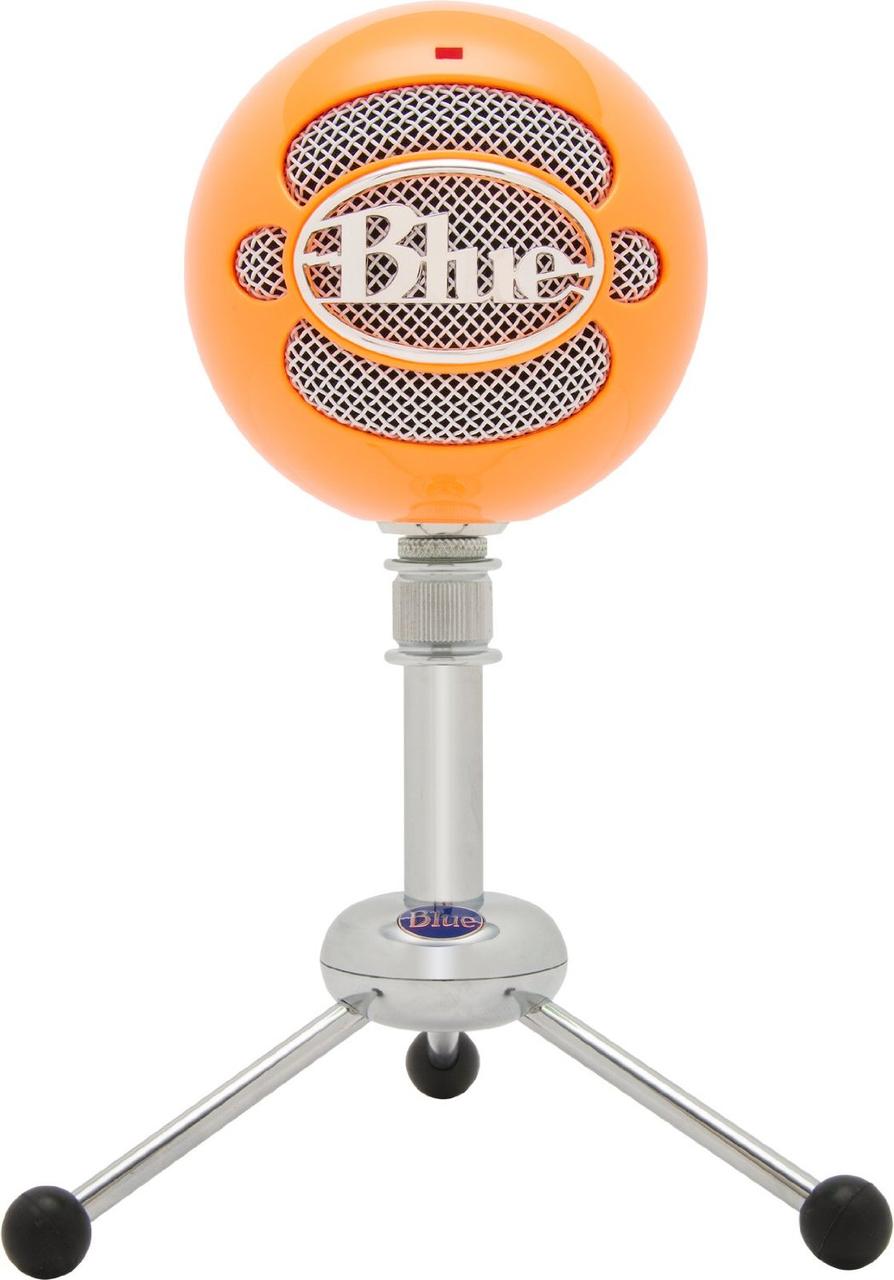 USB микрофон Blue Microphones Snowball BO (Bright Orange) - фото 1 - id-p89738578