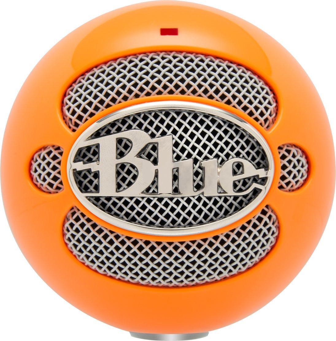 USB микрофон Blue Microphones Snowball BO (Bright Orange) - фото 2 - id-p89738578