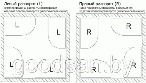 Душевой бокс Coliseum СИМПЛ T-120 (120х80) высокий поддон левый/правый - фото 2 - id-p50432385