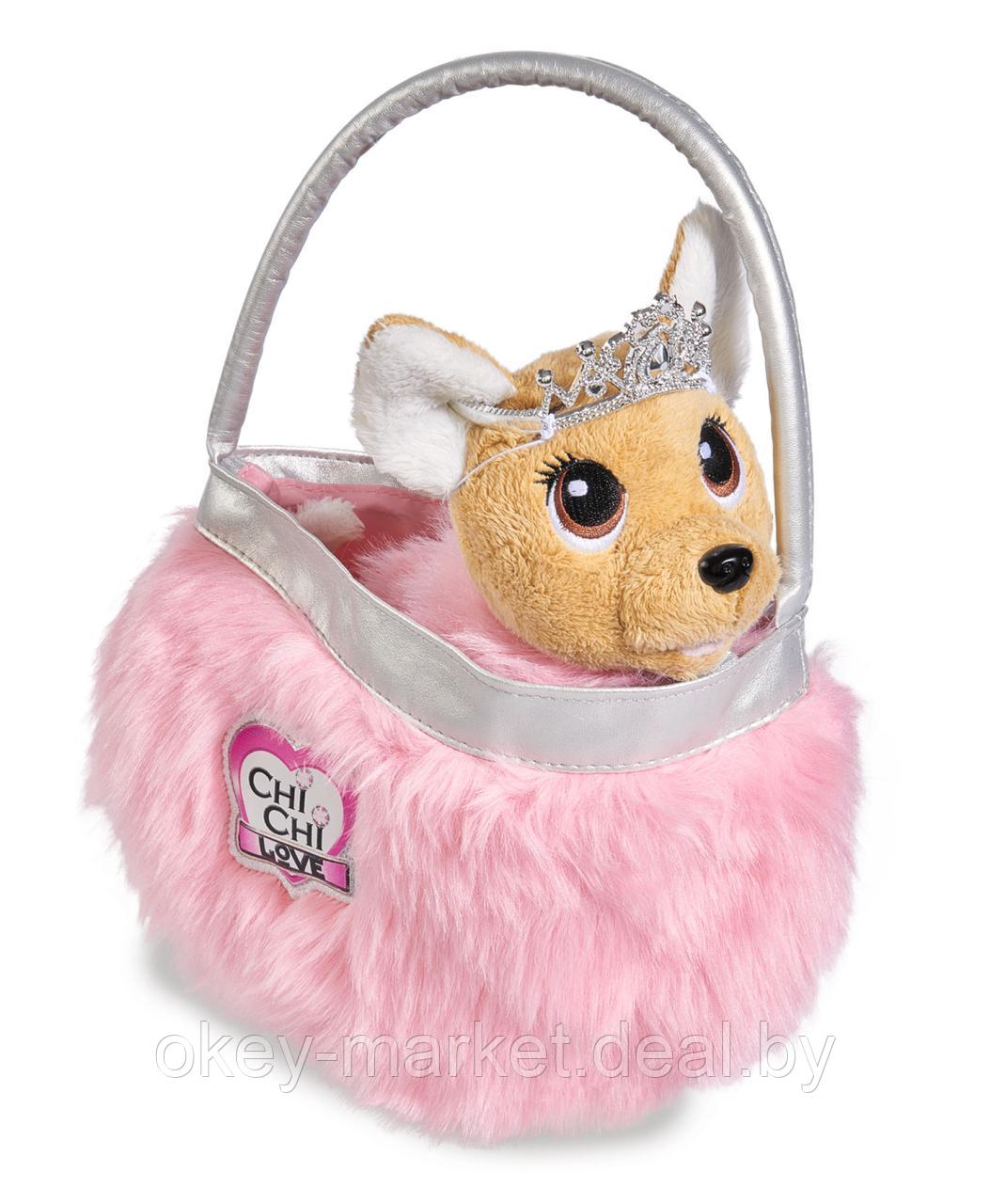 Мягкая игрушка Simba Chi-Chi love Принцесса с пушистой сумочкой - фото 2 - id-p89739935