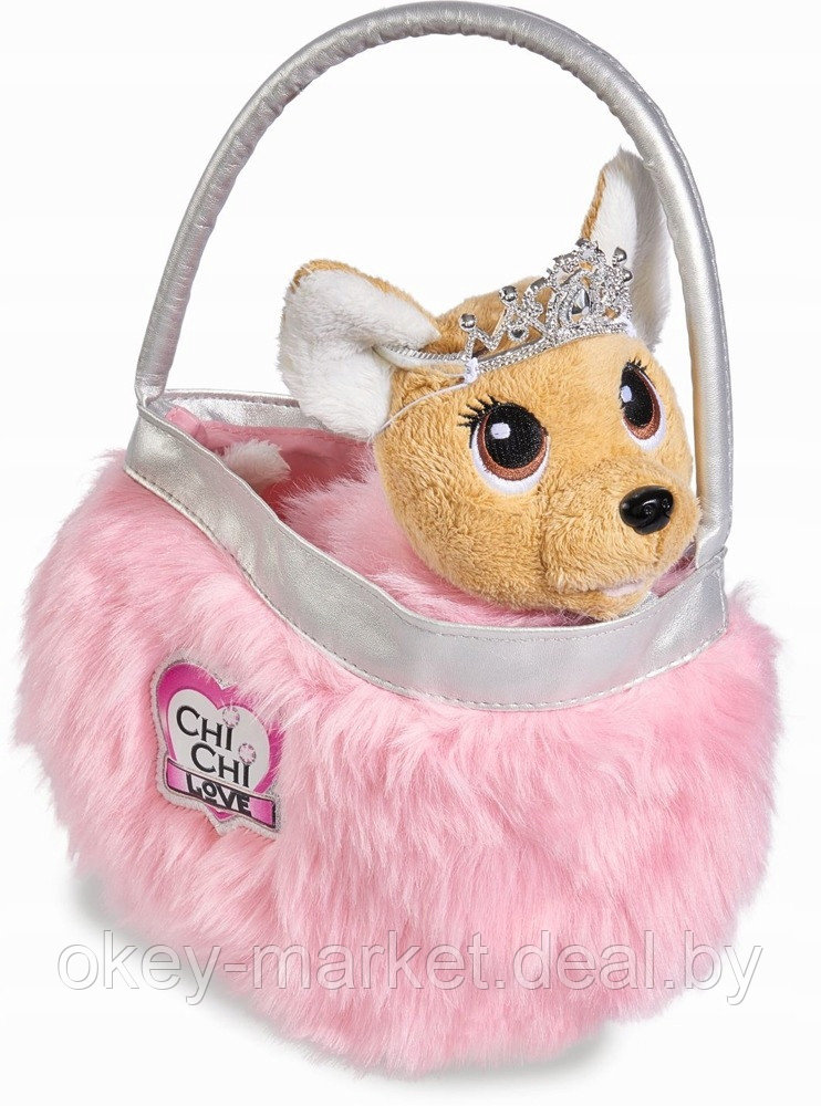 Мягкая игрушка Simba Chi-Chi love Принцесса с пушистой сумочкой - фото 3 - id-p89739935