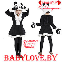 Детский карнавальный костюм Мишка-Панда на рост 110-120 G-0179
