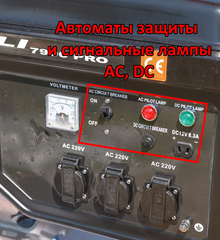 Генератор бензиновый Shtenli PRO 3900 (электростанция) - фото 7 - id-p72329623
