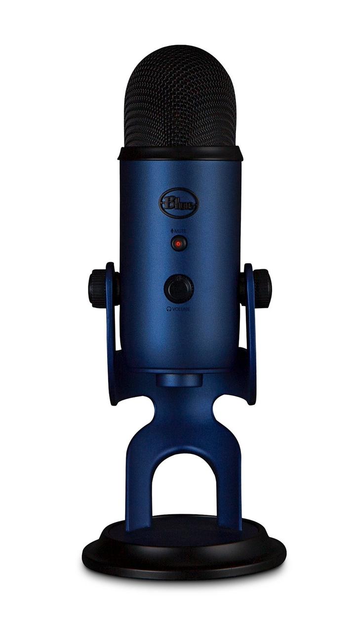 USB микрофон Blue Microphones Yeti Midnight Blue - фото 1 - id-p89784012