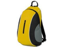Рюкзак спортивный желтого цвета