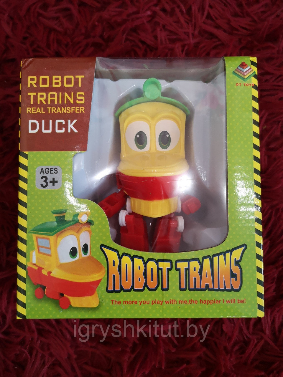 Трансформеры Роботы Поезда из мультфильма (Robot Trains) набор 4 шт - фото 5 - id-p89924420