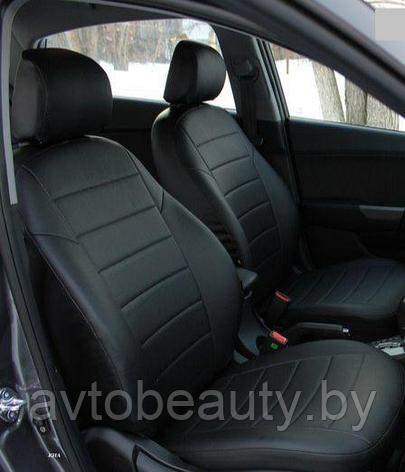 Чехлы для Chevrolet Aveo (03-12) Экокожа, фото 2