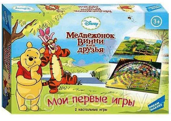 Детская настольная игра "Медвежонок Винни. Мои первые игры", 2 иры