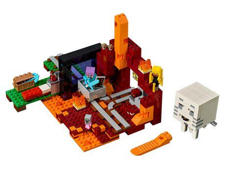 Конструктор Майнкрафт Портал в подземелье 10812, 560 дет., аналог Лего Minecraft 21143 в - фото 2 - id-p89962757