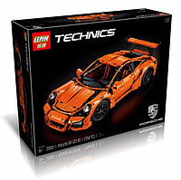 Конструктор DECOOL 3368A Porsche 911 GT3 RS, аналог Lego 42056 (ОРАНЖЕВЫЙ)
