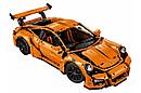 Конструктор DECOOL 3368A Porsche 911 GT3 RS, аналог Lego 42056 (ОРАНЖЕВЫЙ), фото 2