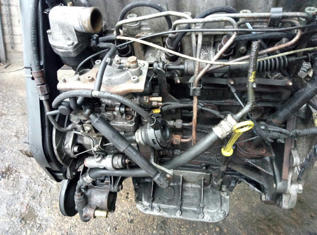 Комплектный двигатель Opel Astra F 1,7 D 1997 г МКПП (X17DTL) , 50kw - фото 3 - id-p89974814