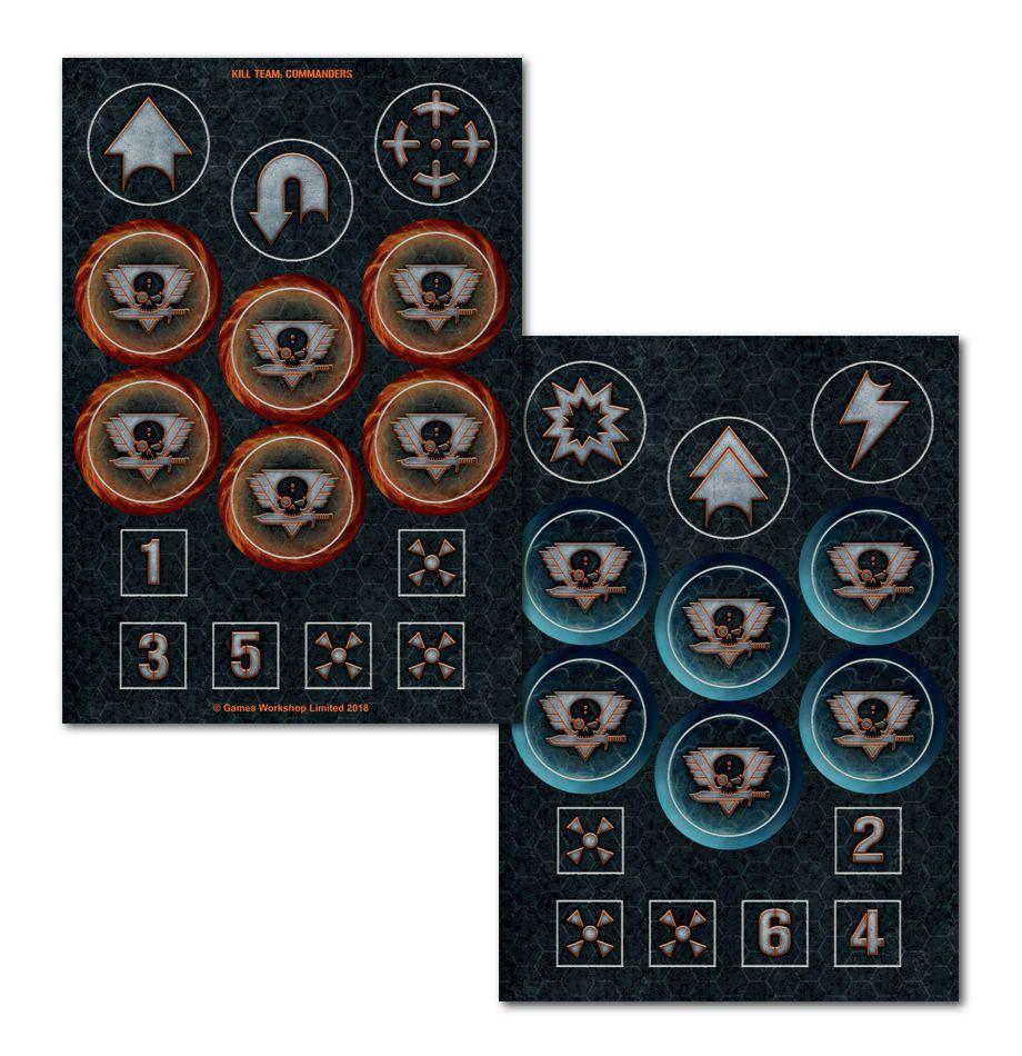 Warhammer: Kill Team: Набор-расширение Командиров / Commanders Expansion Set (арт. 102-44-60) - фото 4 - id-p89974856