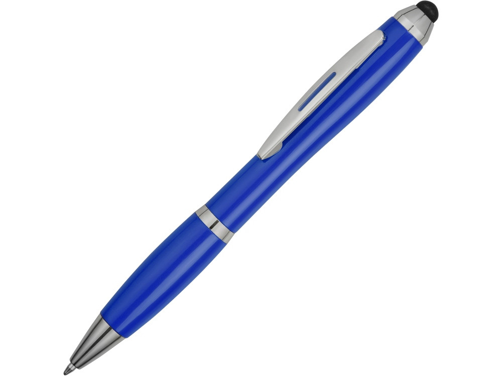 Ручка-стилус шариковая Nash, ярко-синий - фото 1 - id-p89973395