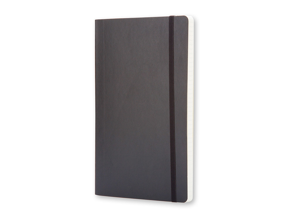 Записная книжка Moleskine Classic Soft (в клетку), Large (13х21см), черный - фото 5 - id-p89973406