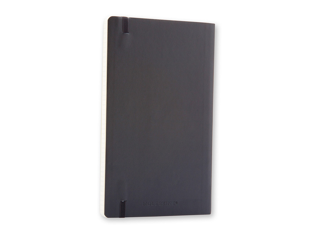 Записная книжка Moleskine Classic Soft (в клетку), Large (13х21см), черный - фото 6 - id-p89973406