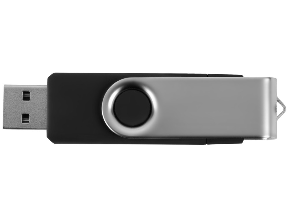 USB/micro USB-флешка 2.0 на 16 Гб Квебек OTG, черный - фото 5 - id-p89973658