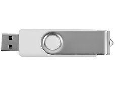 USB/micro USB-флешка 2.0 на 16 Гб Квебек OTG, белый, фото 3