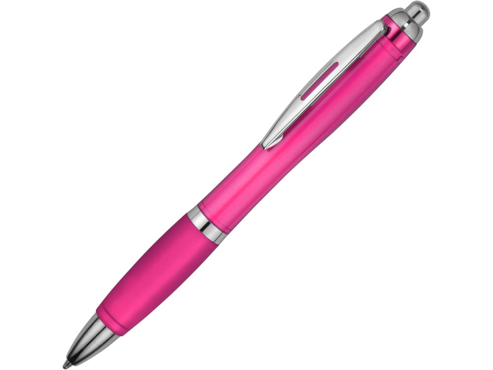 Ручка пластиковая шариковая Nash, розовый, синие чернила - фото 1 - id-p89973754